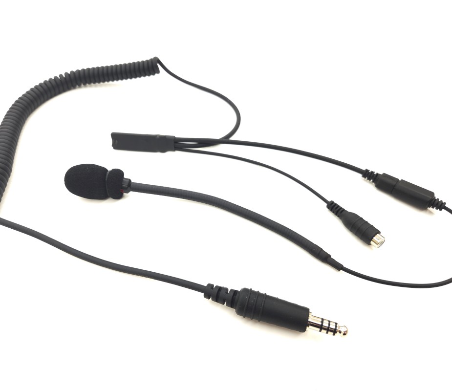 Drivers boom Helmet kit 4 way