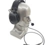 Noise cancelling headset with Elevated antenna