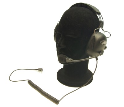 Noise cancelling headset Peltor connector